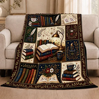 Vintage Books Library Blanket: A Quilt of Classic Reading Treasures