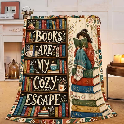 Books Are My Cozy Blanket