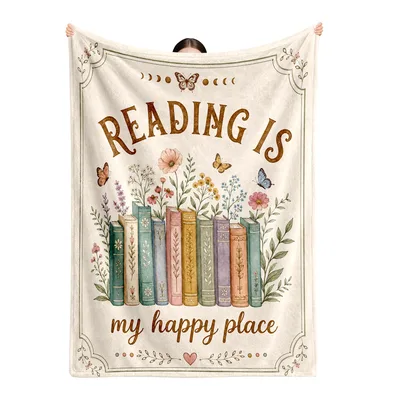 Reading Is My Happy Blanket