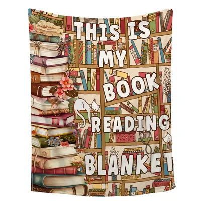 This Is My Book Blanket: A Literary Reading Design for Shelves