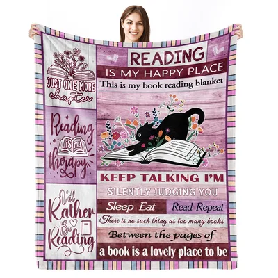 Reading Is My Happy Blanket – Reading Is My Happy Place Blanket