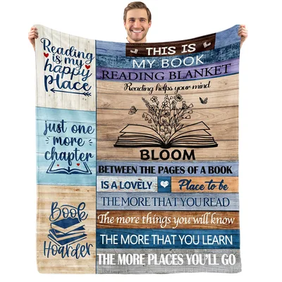 Reading Is My Happy Blanket for Book Lovers and Bookworms