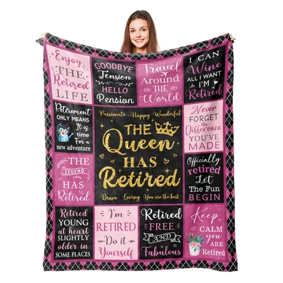 Queen Has Retired Blanket Celebrating a Life of Work and Fun