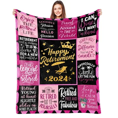 Retirement Celebration Womens Blanket