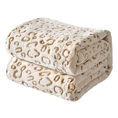 Animal Print Blanket: Soft Leopard Spots for Cozy Days