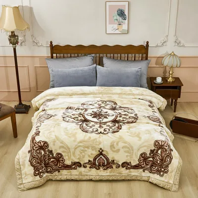 Ornate Medallion Pattern Blanket No. 2 for Classic Interiors