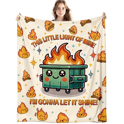 This Little Light Blanket: A funny throw