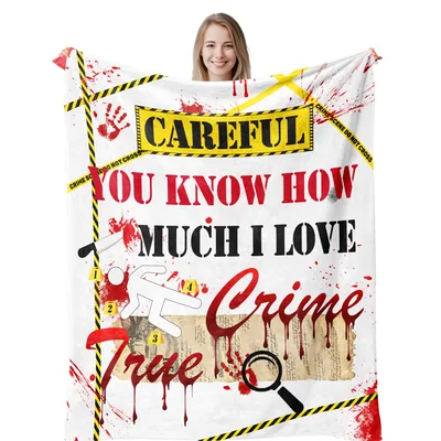 You Know How Much Blanket: True Crime Design for Fans