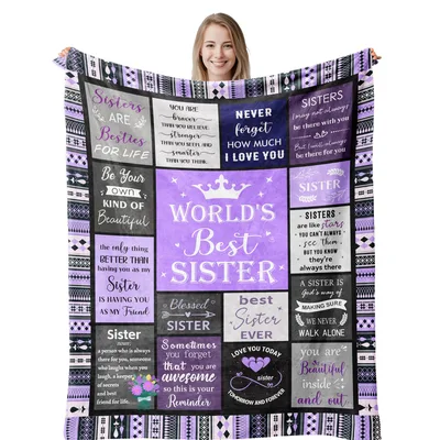 World's Best Sister Blanket