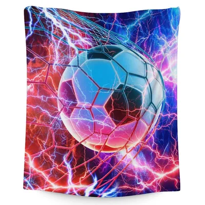 Soccer Ball in Lightning Blanket: Electric Goal Design for Young Fans