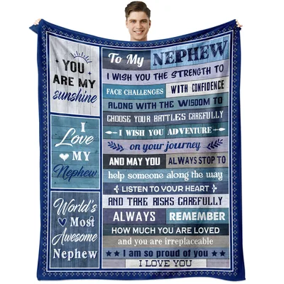 Nephew Letter Blanket
