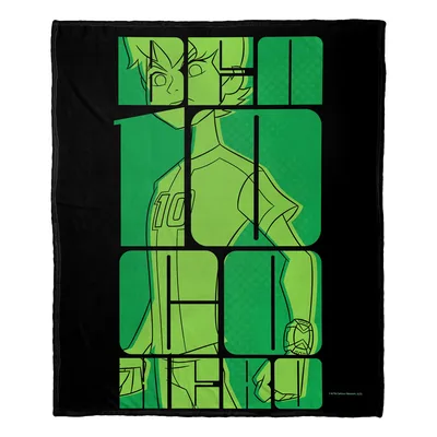 Ben 10 Hero Character Blanket: Green Graphic Art Design for Fans