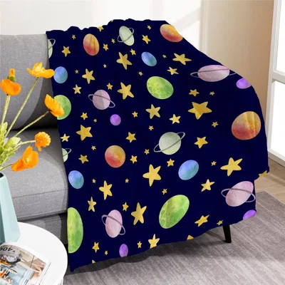Planets and Stars Pattern Blanket