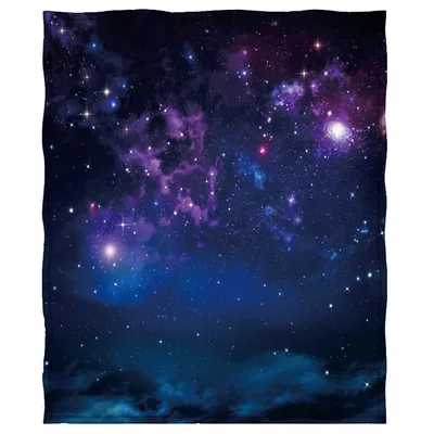 Galaxy Nebula Stars Blanket: A Deep Space Print for Cosmic Lovers