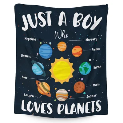 Just a Boy Blanket: Solar System Design for Space Lovers – Design 2