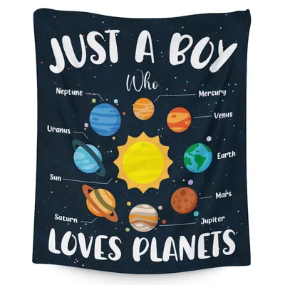 Just a Boy Blanket: Solar System Design for Space Lovers – Design 3