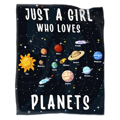 Just a Girl Blanket: Solar System Design for Space Lovers