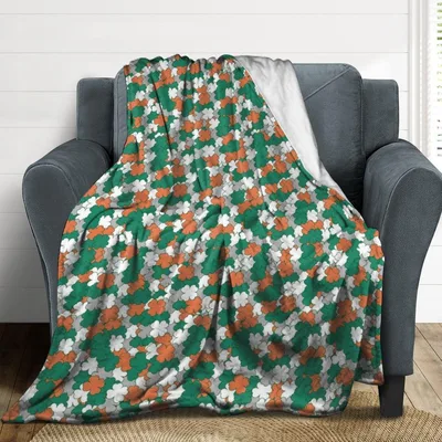 Shamrock Clover Pattern Blanket