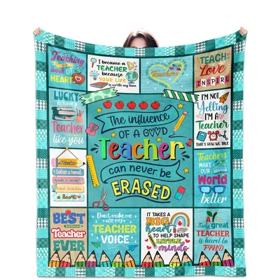 Teacher Influence Collage Blanket: A Tribute to Educators