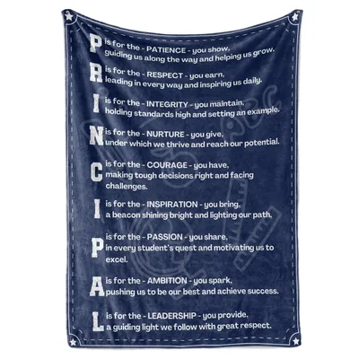 Principal Appreciation Blanket