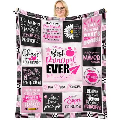 Best Principal Ever Pink Blanket: A Celebration of School Leadership