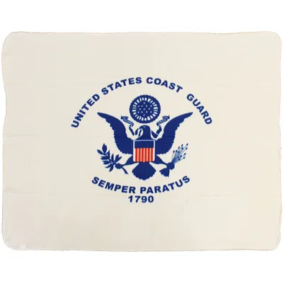 Semper Paratus Seal Emblem Blanket: Coast Guard Pride Design