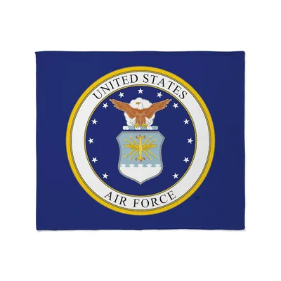 Military Eagle Emblem Design Blanket