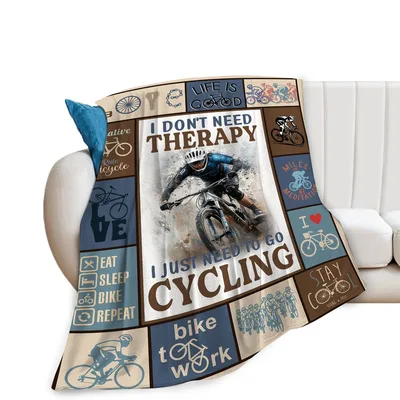 I Don't Need Therapy I Just Need Blanket Cycling Design