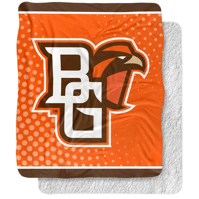 Bold Block Letters Logo Blanket Featuring a Bold Eagle Monogram Design