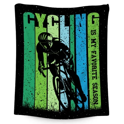 Cycling Is My Favorite Blanket: A Cyclist's Seasonal Pride