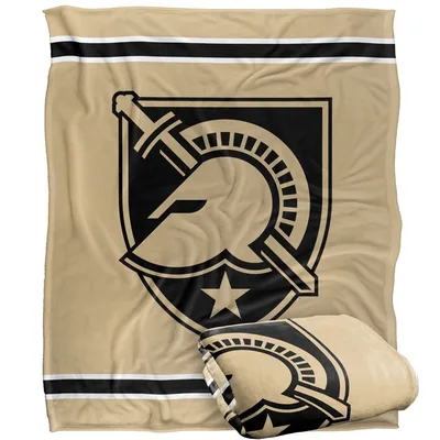 Knight Crest Logo Design Blanket: Warrior Shield Throw