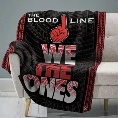 We the Ones Hand Blanket Blood Line Foam Finger Design
