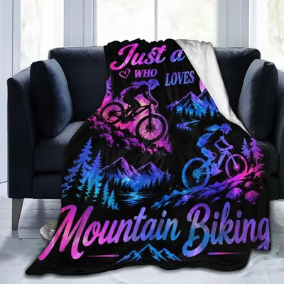 Just a Girl Blanket: Mountain Biking Design for Trail Riders