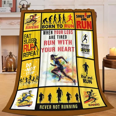 Born to Run Running Blanket