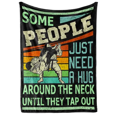 Some People Just Need Blanket: Neck Hug Jiu-Jitsu Design