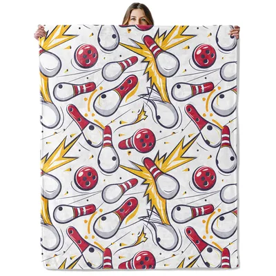 Bowling Balls and Pins Blanket: A Dynamic Pattern for Leagues