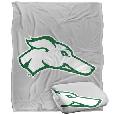 Green Mascot Head Logo Blanket
