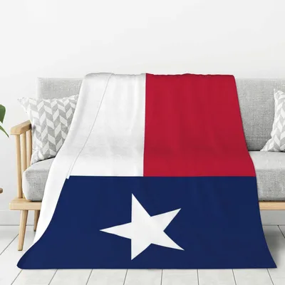 Texas Flag Blanket: Lone Star Design for Home and Travel