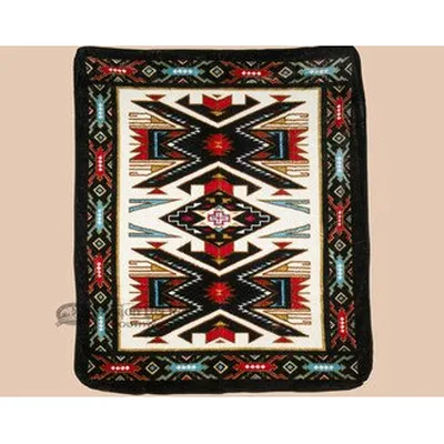 Southwestern Geometric Native Pattern Blanket for Rustic Home Decor