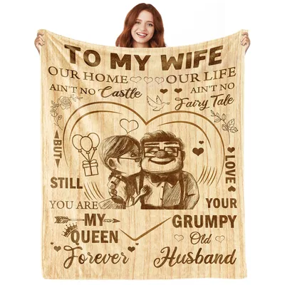 Wife Anniversary Couple Love Blanket