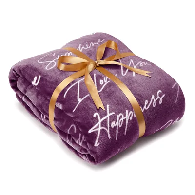 I Love You Happiness Blanket: Script Design for Romantic Gifting
